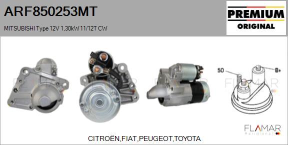 FLAMAR ARF850253MT - Démarreur droxauto.com