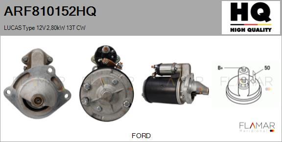 FLAMAR ARF810152HQ - Démarreur droxauto.com