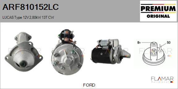 FLAMAR ARF810152LC - Démarreur droxauto.com
