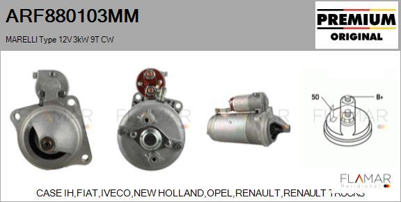 FLAMAR ARF880103MM - Démarreur droxauto.com