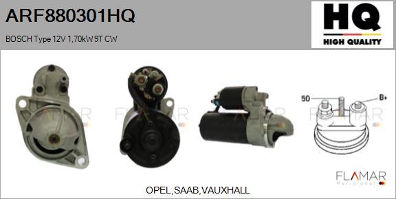 FLAMAR ARF880301HQ - Démarreur droxauto.com