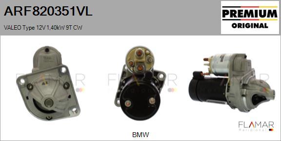 FLAMAR ARF820351VL - Démarreur droxauto.com