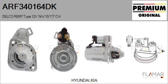 FLAMAR ARF340164DK - Démarreur droxauto.com