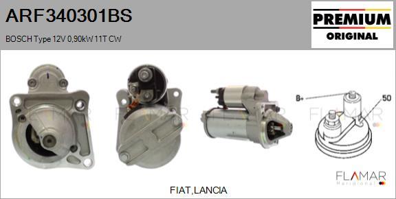 FLAMAR ARF340301BS - Démarreur droxauto.com