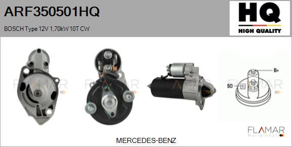 FLAMAR ARF350501HQ - Démarreur droxauto.com
