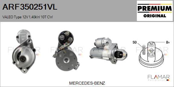 FLAMAR ARF350251VL - Démarreur droxauto.com