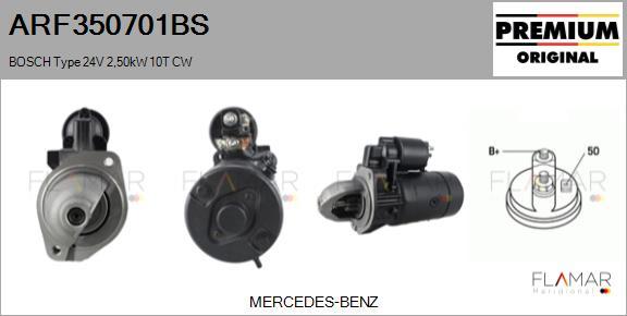 FLAMAR ARF350701BS - Démarreur droxauto.com