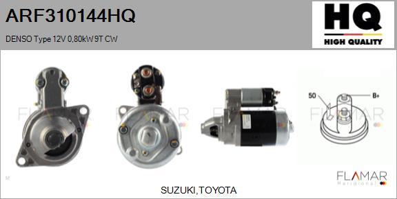 FLAMAR ARF310144HQ - Démarreur droxauto.com