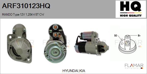 FLAMAR ARF310123HQ - Démarreur droxauto.com