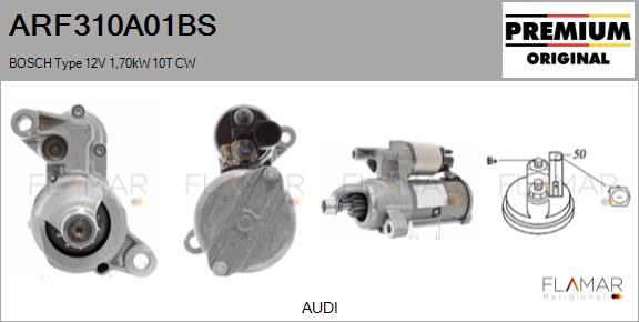 FLAMAR ARF310A01BS - Démarreur droxauto.com