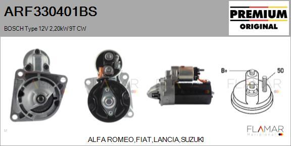 FLAMAR ARF330401BS - Démarreur droxauto.com