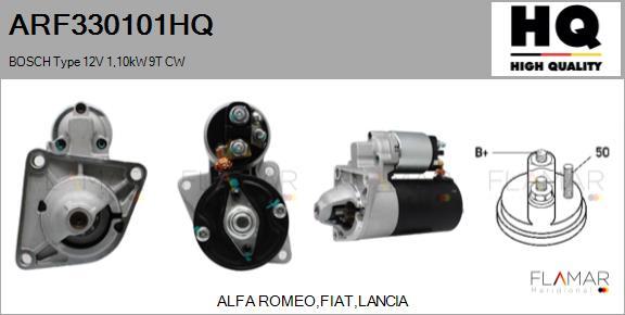 FLAMAR ARF330101HQ - Démarreur droxauto.com