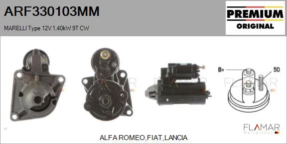 FLAMAR ARF330103MM - Démarreur droxauto.com