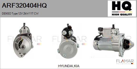 FLAMAR ARF320404HQ - Démarreur droxauto.com