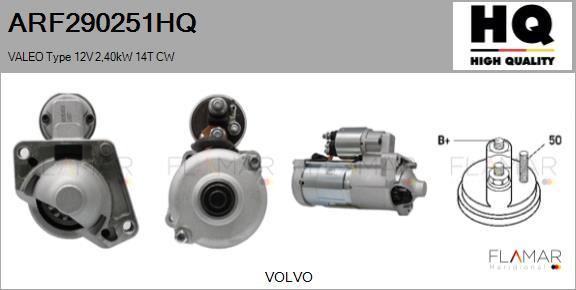 FLAMAR ARF290251HQ - Démarreur droxauto.com
