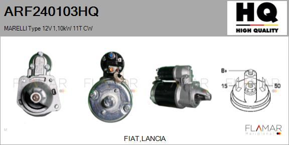 FLAMAR ARF240103HQ - Démarreur droxauto.com