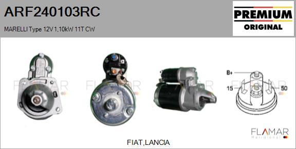 FLAMAR ARF240103RC - Démarreur droxauto.com