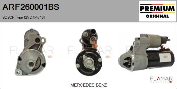 FLAMAR ARF260001BS - Démarreur droxauto.com