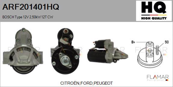 FLAMAR ARF201401HQ - Démarreur droxauto.com
