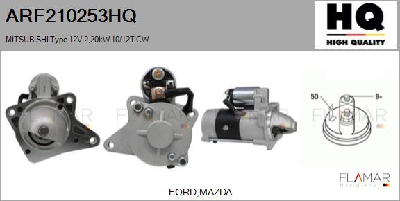 FLAMAR ARF210253HQ - Démarreur droxauto.com
