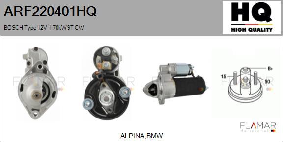 FLAMAR ARF220401HQ - Démarreur droxauto.com