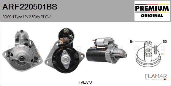 FLAMAR ARF220501BS - Démarreur droxauto.com