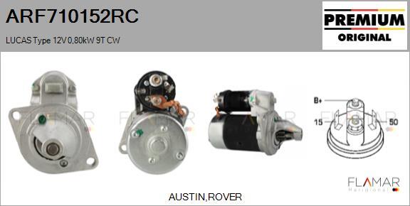 FLAMAR ARF710152RC - Démarreur droxauto.com