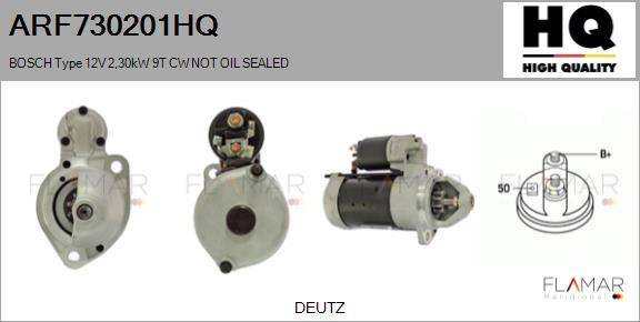 FLAMAR ARF730201HQ - Démarreur droxauto.com
