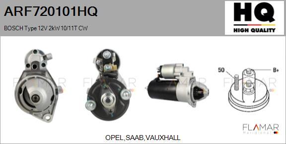 FLAMAR ARF720101HQ - Démarreur droxauto.com