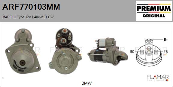 FLAMAR ARF770103MM - Démarreur droxauto.com