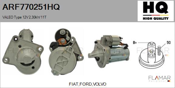 FLAMAR ARF770251HQ - Démarreur droxauto.com