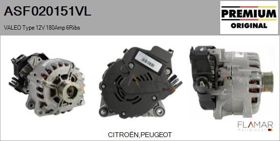FLAMAR ASF020151VL - Générateur démarreur droxauto.com