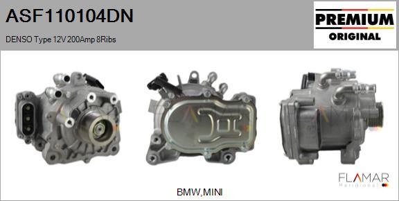 FLAMAR ASF110104DN - Générateur démarreur droxauto.com