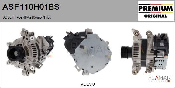 FLAMAR ASF110H01BS - Générateur démarreur droxauto.com