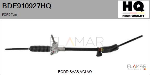 FLAMAR BDF910927HQ - Crémaillière de direction droxauto.com