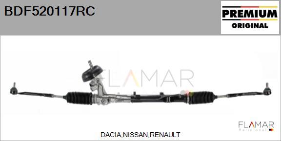 FLAMAR BDF520117RC - Crémaillière de direction droxauto.com