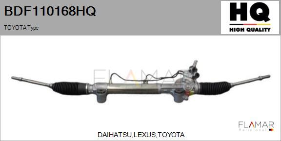 FLAMAR BDF110168HQ - Crémaillière de direction droxauto.com