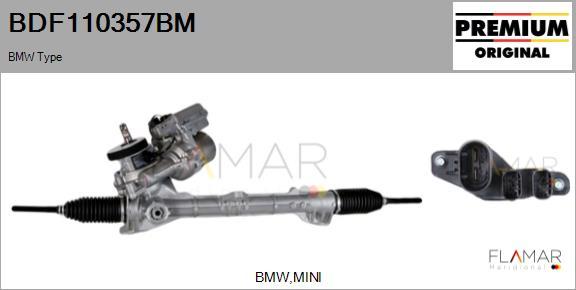FLAMAR BDF110357BM - Crémaillière de direction droxauto.com