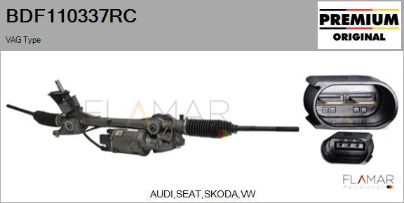 FLAMAR BDF110337RC - Crémaillière de direction droxauto.com