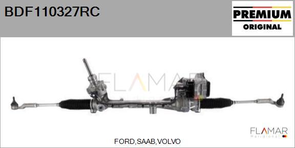 FLAMAR BDF110327RC - Crémaillière de direction droxauto.com