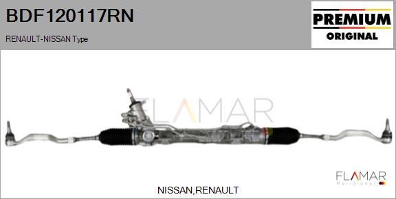FLAMAR BDF120117RN - Crémaillière de direction droxauto.com