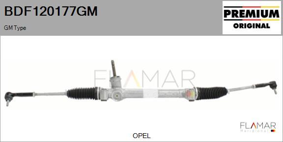 FLAMAR BDF120177GM - Crémaillière de direction droxauto.com