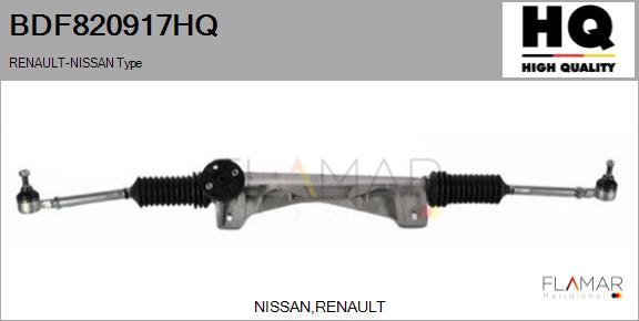 FLAMAR BDF820917HQ - Crémaillière de direction droxauto.com