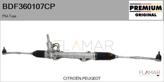 FLAMAR BDF360107CP - Crémaillière de direction droxauto.com