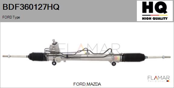 FLAMAR BDF360127HQ - Crémaillière de direction droxauto.com