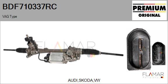 FLAMAR BDF710337RC - Crémaillière de direction droxauto.com