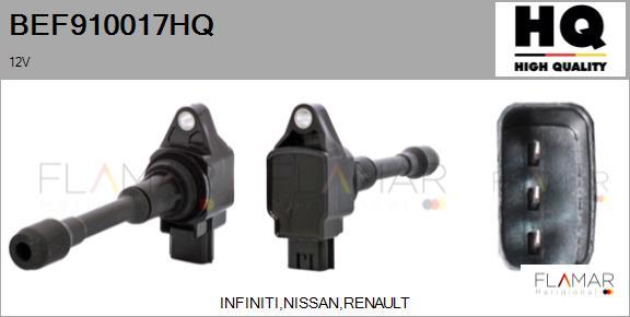 FLAMAR BEF910017HQ - Bobine d'allumage droxauto.com