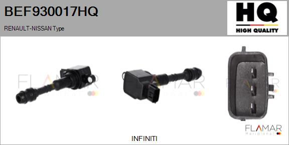 FLAMAR BEF930017HQ - Bobine d'allumage droxauto.com