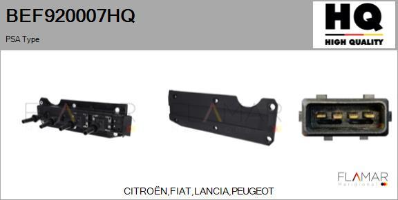 FLAMAR BEF920007HQ - Bobine d'allumage droxauto.com