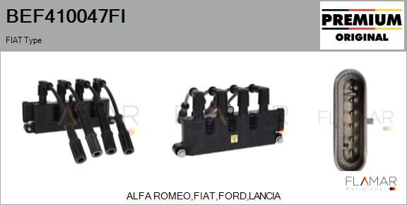 FLAMAR BEF410047FI - Bobine d'allumage droxauto.com
